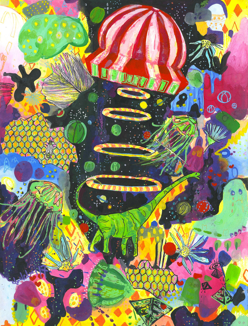 Galactic Magic Series - Original Irish Art