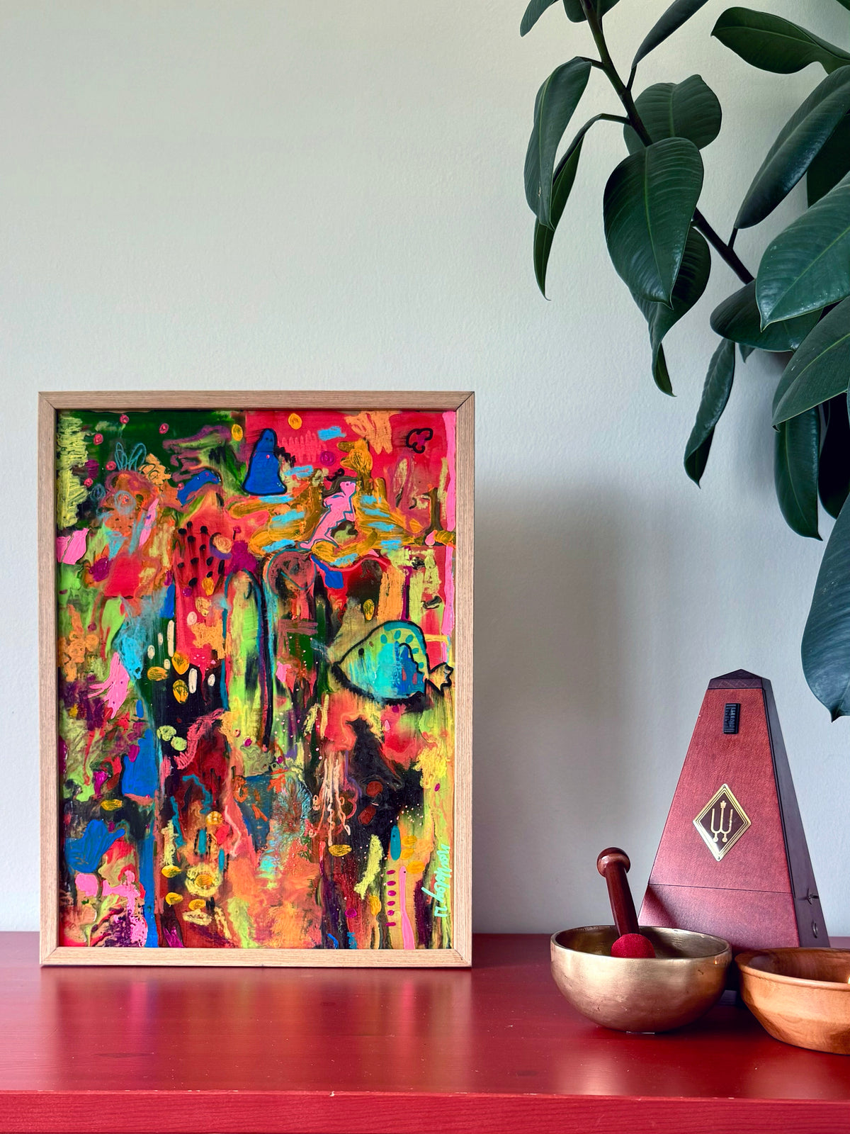 FISH OUT OF WATER | Original Signed Painting