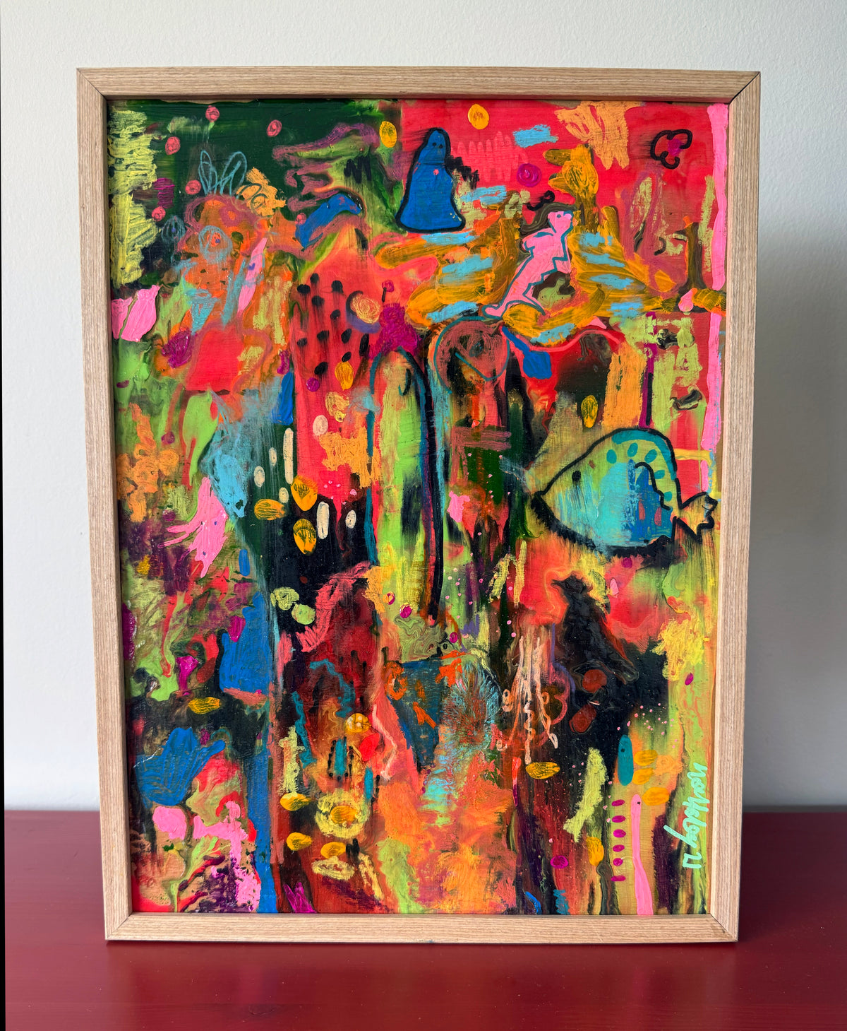 FISH OUT OF WATER | Original Signed Painting
