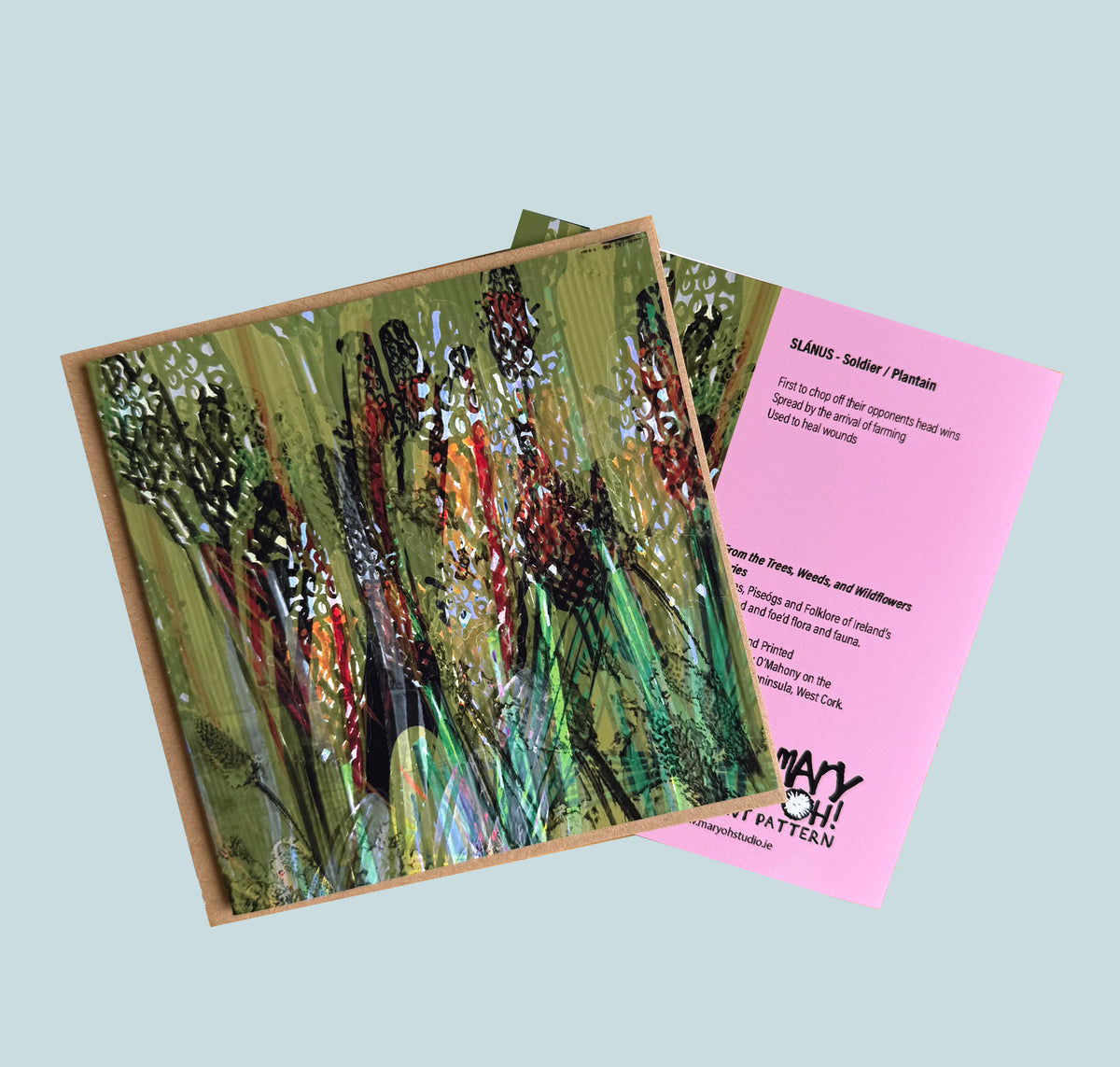 Soldier / Slanus Blank Greeting Card